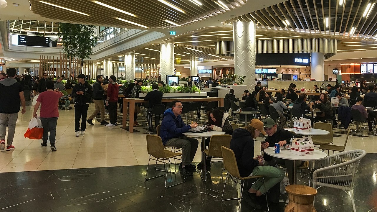 Chadstone Shopping Centre Extension Food Court 2017