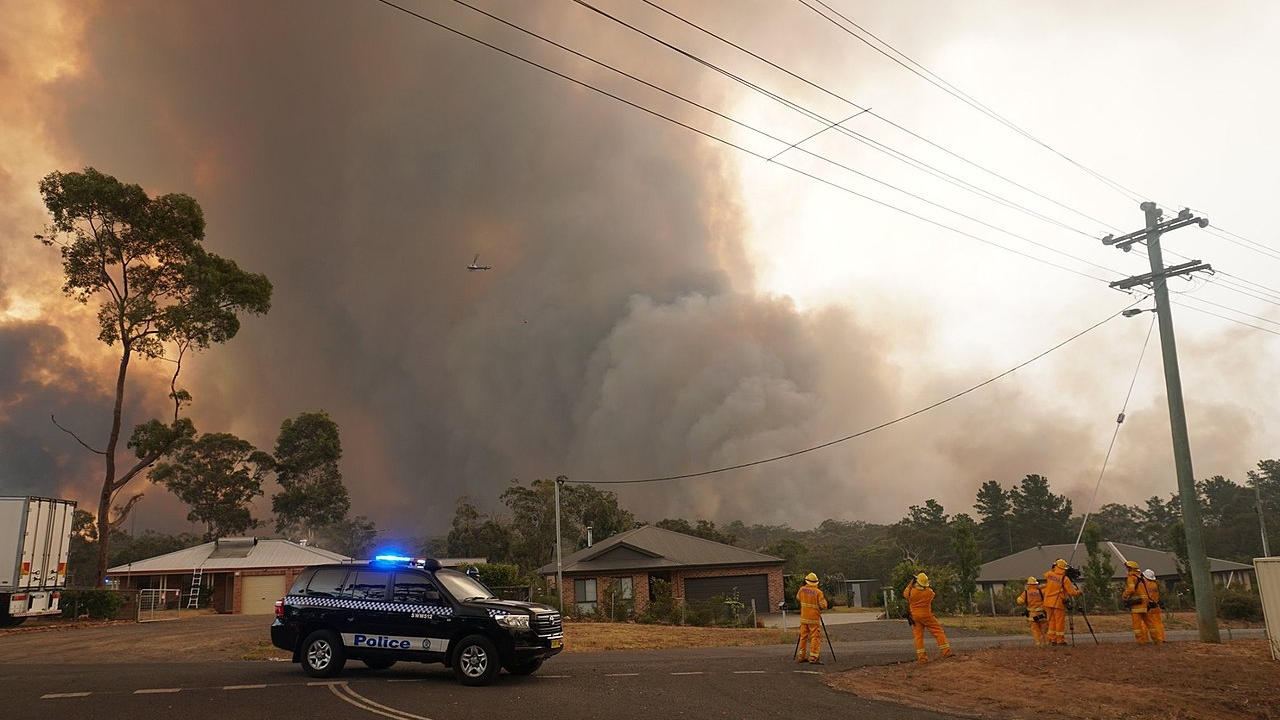 Yanderra bushfire