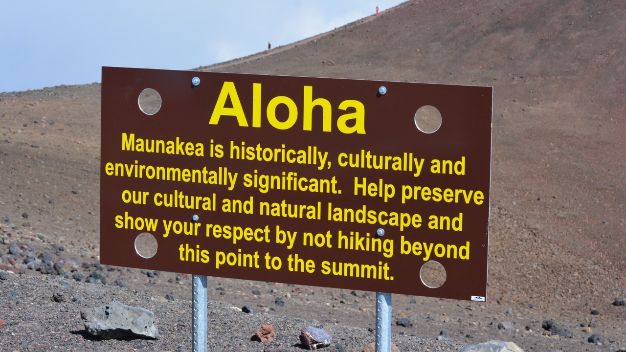 Thirty Meter Telescope blockade on Mauna Kea