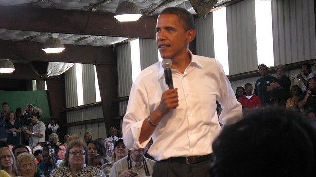 Obama in Terre Haute by BeckyF