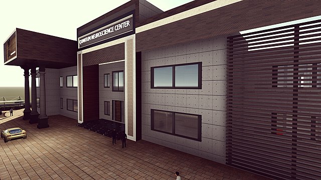 Hospital design front facade