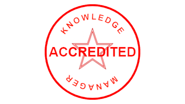 Accredited Knowledge Manager