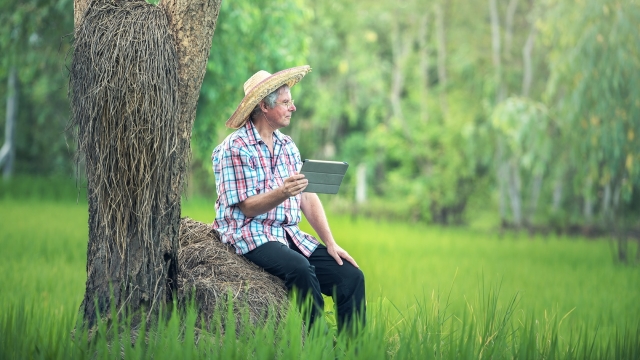 Farmers are embracing technology