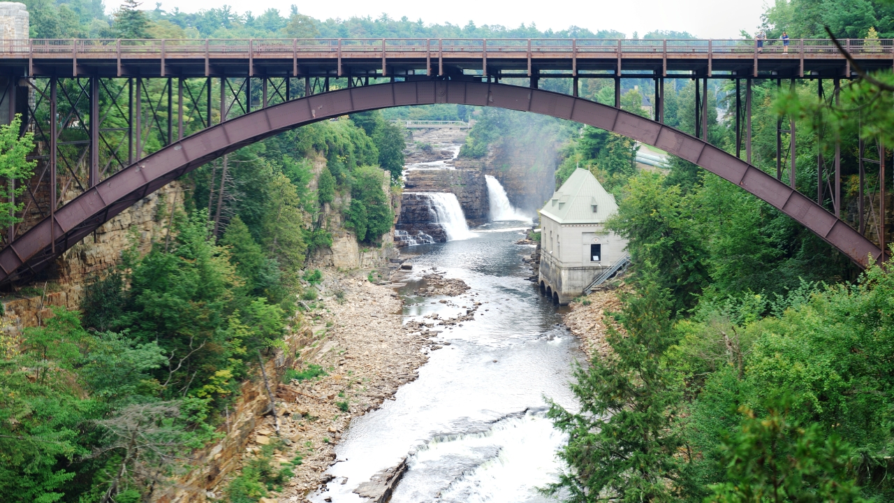 Ausable Chasm Bridge