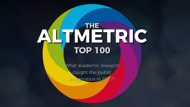 Altmetric top 100 research articles 2017