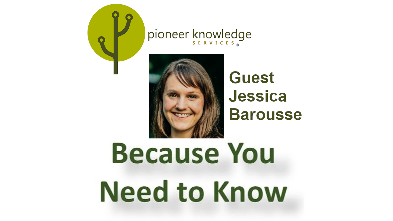 Because You Need to Know - Jessica Barousse