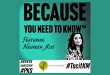 Because You Need to Know – Naureen Aziz